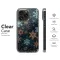 Frosted Teal and Copper Snowflakes Phone Case iPhone Samsung Cover Pixel 7994 - Image 8