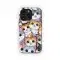 Funny Cat Seamless Pattern Phone Case iPhone Samsung Cover Pixel 3706 - Image 1