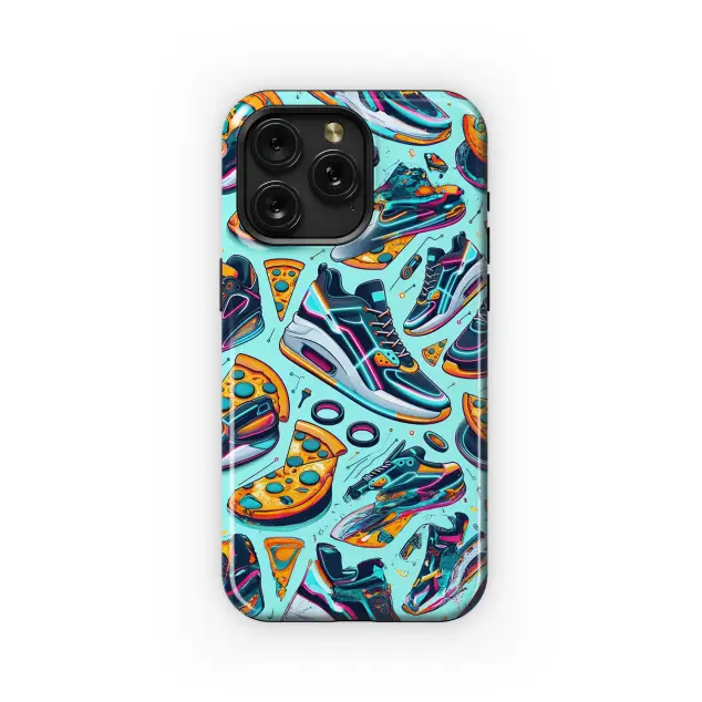 Futuristic Calzone Shoe Print Phone Case iPhone Samsung Cover Pixel 3351