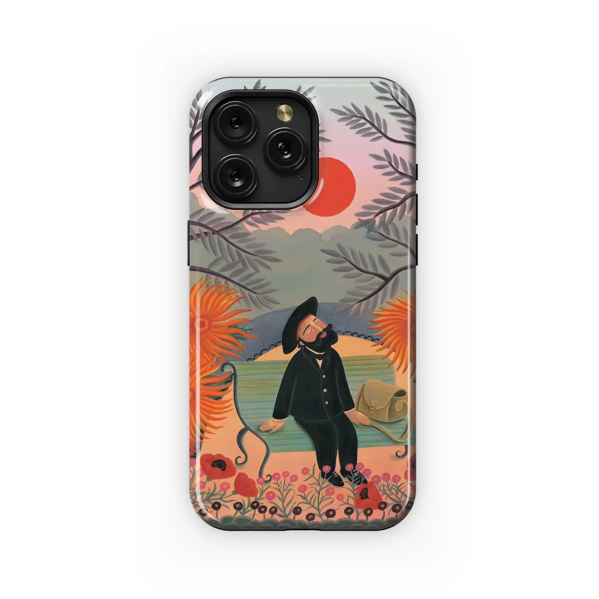 Garden of the Crimson Sun Phone Case iPhone Samsung Cover Pixel 6336 - Image 1