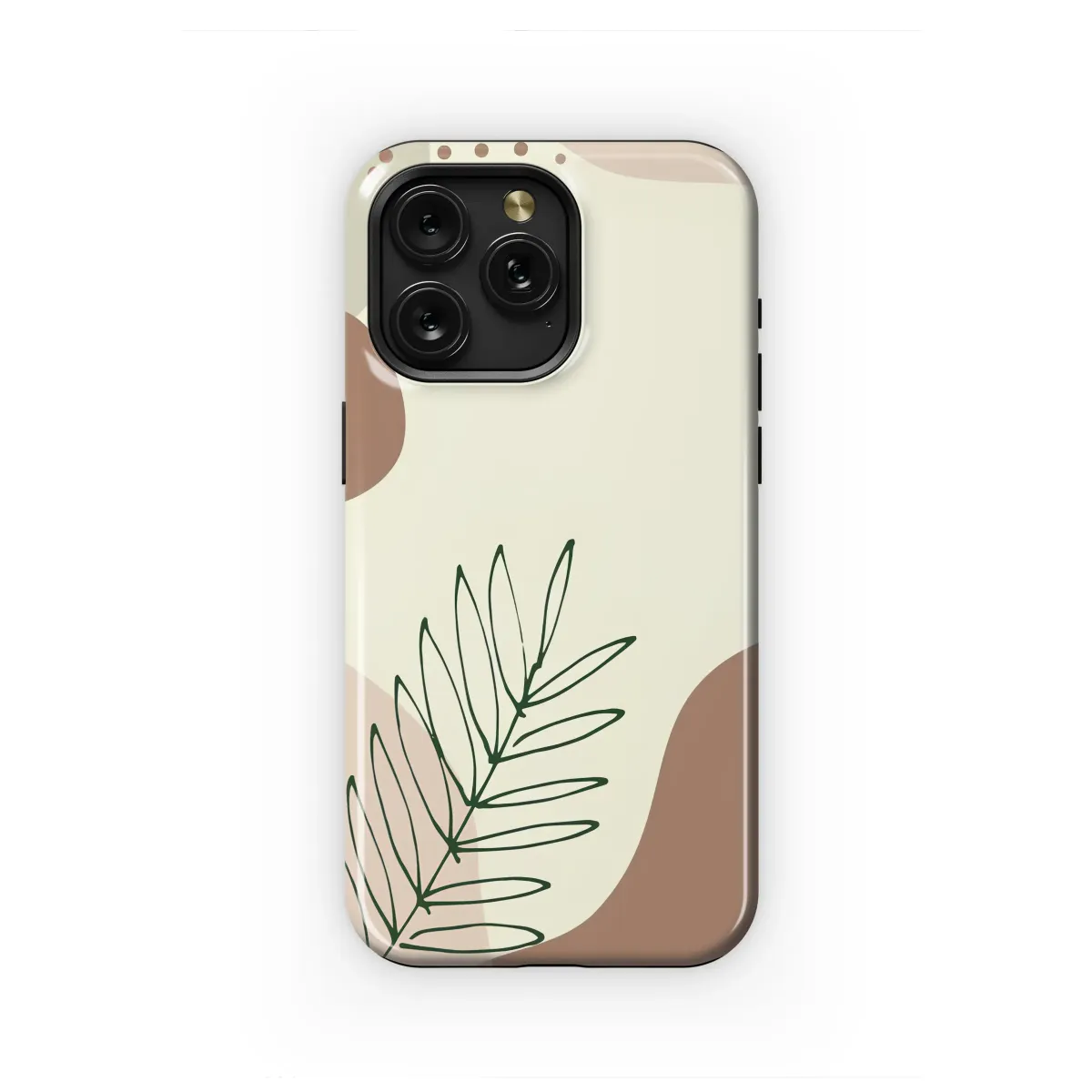 Gentle Forms in Earthy Hues Phone Case iPhone Samsung Cover Pixel 6418 - Image 1