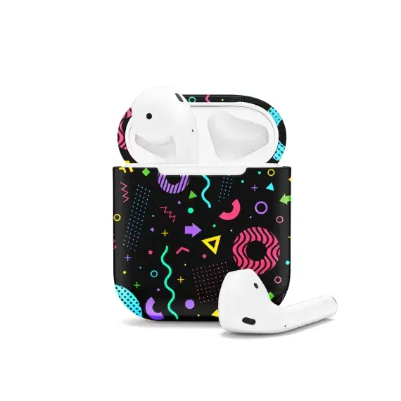 Geometric Shapes AirPods Case AirPods Pro AirPods Pro 2 AirPods 3 AirPods 2 Glossy 1449 - Image 1