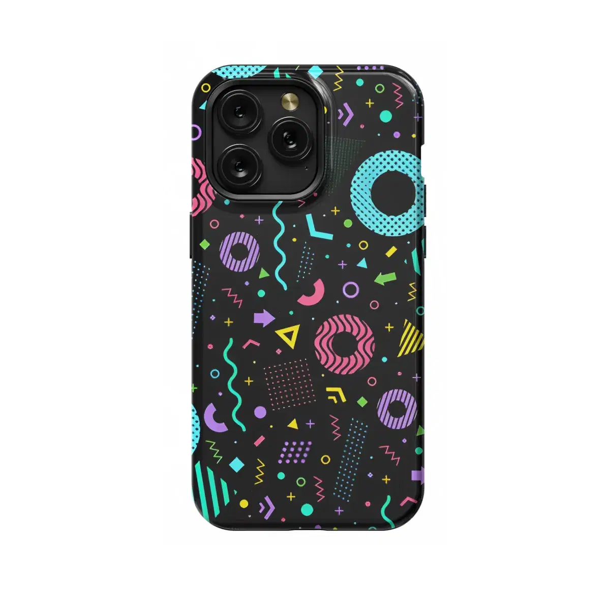Geometric Shapes Phone Case iPhone Samsung Cover Pixel 1449 - Image 1