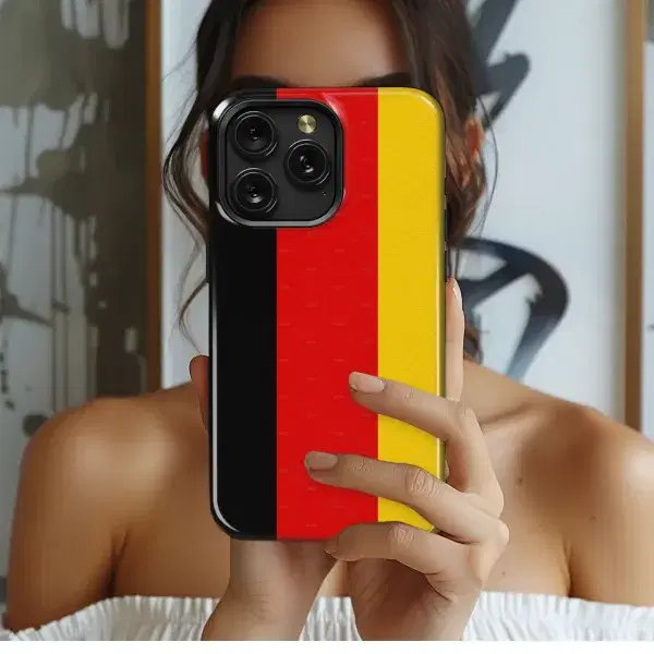 German Flag Design
 Phone Case iPhone Samsung Cover Pixel 5725 - Image 1