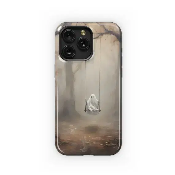 Ghost on a Swing Phone Case iPhone Samsung Cover Pixel 2038 - Image 1