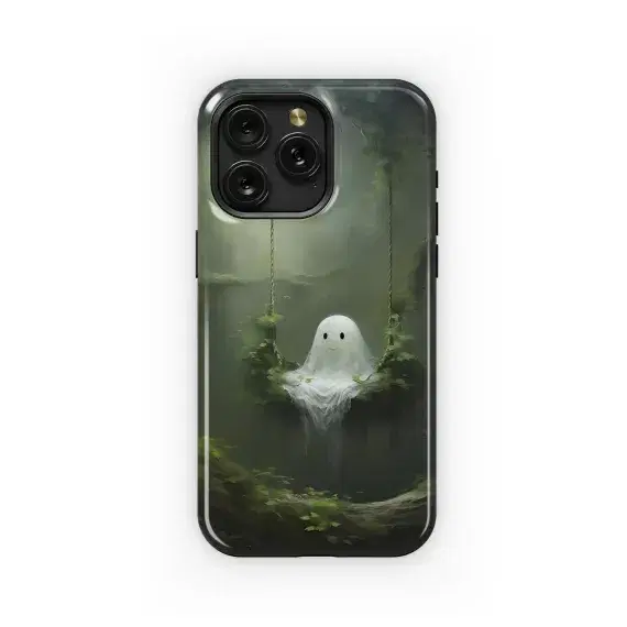 Ghost on a Swing Phone Case iPhone Samsung Cover Pixel 2041 - Image 1