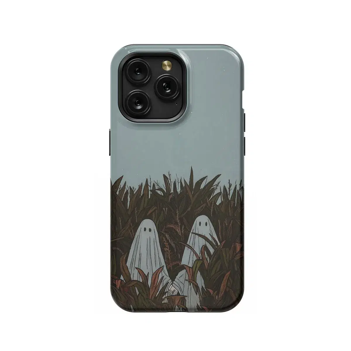 Ghost Spooky in Corn Phone Case iPhone Samsung Pixel & More - Image 1