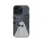 Ghost Spooky in Sunglasses Vinyl Phone Case iPhone Samsung Pixel & More - Image 1