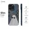 Ghost Spooky in Sunglasses Vinyl Phone Case iPhone Samsung Pixel & More - Image 6