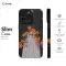 Ghost Spooky Red Floral Head Phone Case iPhone Samsung Pixel & More - Image 6