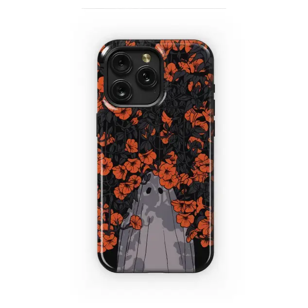 Ghostly Floral Bloom
 Phone Case iPhone Samsung Cover Pixel 4753