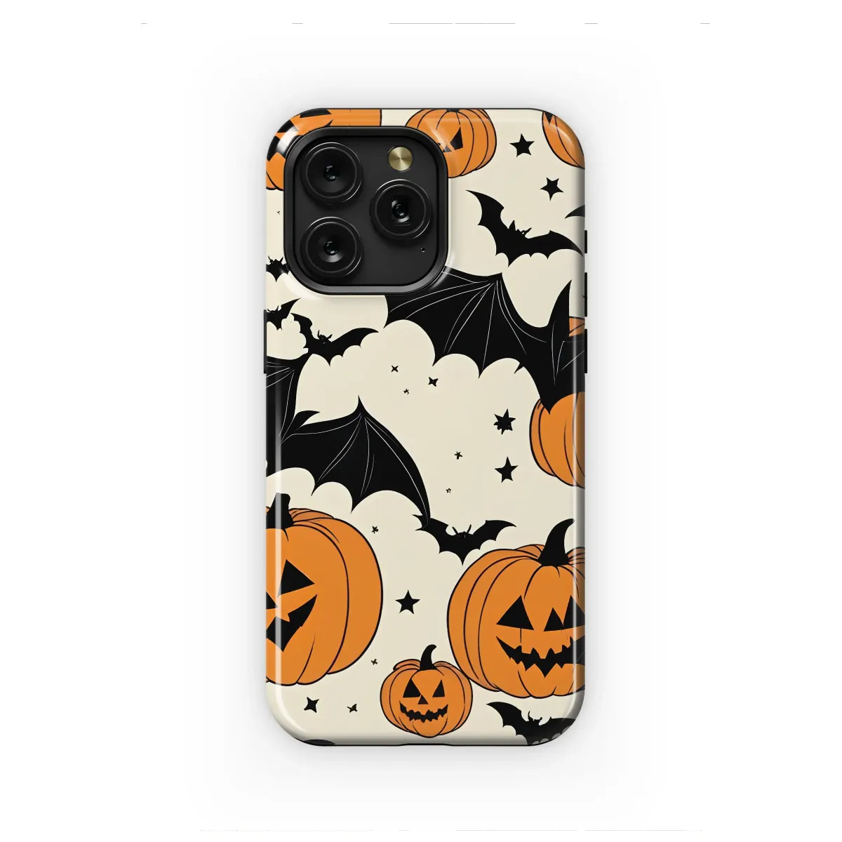 Ghoulish Grins and Midnight Wings Phone Case iPhone Samsung Cover Pixel 7643 - Image 1
