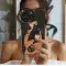 Girl and Black Cat Phone Case iPhone Samsung Cover Pixel 3628 - Image 2