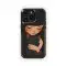 Girl and Black Cat Phone Case iPhone Samsung Cover Pixel 3632 - Image 1