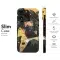 Girl and Black Cats Phone Case iPhone Samsung Cover Pixel 3637 - Image 7
