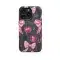 Girly Black Coquette Cherry Pink Bow Ribbons Phone Case iPhone Samsung Cover Pixel 1164 - Image 1