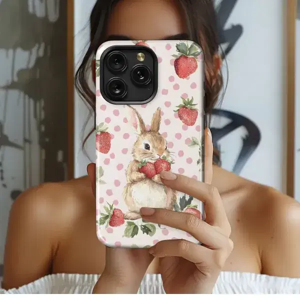 Glitter Leopard Print Phone Case iPhone Samsung Cover Pixel 4871 - Image 1