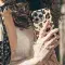 Glitter Leopard Print Phone Case iPhone Samsung Cover Pixel 4871 - Image 5