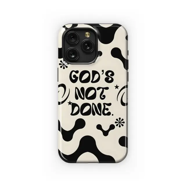 God's Not Done Design Phone Case iPhone Samsung Cover Pixel 4880