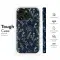Gold Floral Outline Navy Pattern Phone Case iPhone Samsung Cover Pixel 5269 - Image 6