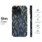 Gold Floral Outline Navy Pattern Phone Case iPhone Samsung Cover Pixel 5269 - Image 7