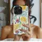 Golden Butterflies and Leaves Phone Case iPhone Samsung Cover Pixel 5299 - Image 1