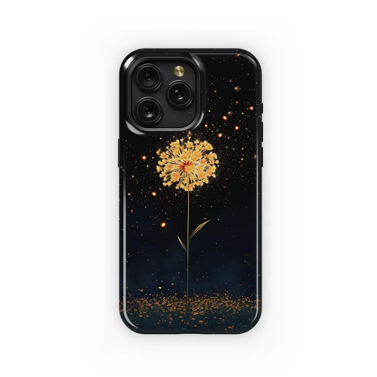 Golden Dandelion Wish
 Phone Case iPhone Samsung Cover Pixel 4209 - Image 1