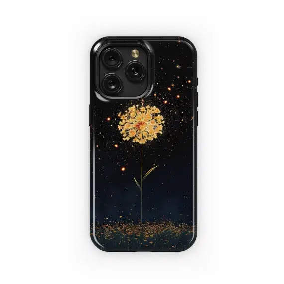 Golden Dandelion Wish
 Phone Case iPhone Samsung Cover Pixel 4209 - Image 1