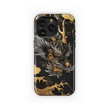 Golden Dragon Art
 Phone Case iPhone Samsung Cover Pixel 5565 - Image 1