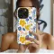 Golden Meadow Folk Floral Pattern Phone Case iPhone Samsung Cover Pixel 7926 - Image 2