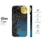 Golden Moon Mystic Black Cat Phone Case iPhone Samsung Cover Pixel 5387 - Image 7