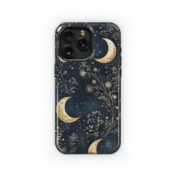 Golden Moonlit Meadow Phone Case iPhone Samsung Cover Pixel 5113 - Image 1