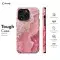 Golden Pink Marble Phone Case iPhone Samsung Pixel & More 177 - Image 5