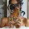 Golden Tiger Wave Art
 Phone Case iPhone Samsung Cover Pixel 5563 - Image 2
