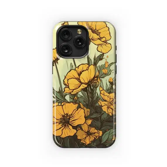 Golden Waterfall Serenity
 Phone Case iPhone Samsung Cover Pixel 5568 - Image 1