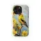 Goldfinch and Yellow Flower Painting Phone Case iPhone Samsung Cover Pixel 5359 - Image 1