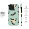 Gothic Bats Moonlit Flight Pattern Phone Case iPhone Samsung Cover Pixel 7372 - Image 7