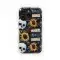Gothic Book Lover Skull Sun Flower Embroidery Phone Case iPhone Samsung Cover Pixel 1937 - Image 1