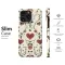 Gothic Botanical Heart and Vine Damask Print Phone Case Cover for iPhone 17 Pro Max 16 15 Plus 14 13 Mini Samsung S25 S24 Pixel 10 9 8799 - Image 7