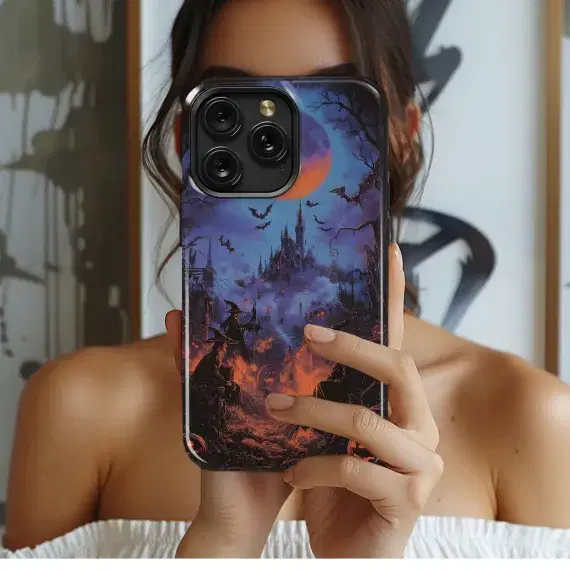 Gothic Halloween Night
 Phone Case iPhone Samsung Cover Pixel 4096 - Image 1