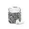 Gothic Letters Monochrome Scratched AirPods Case AirPods Pro AirPods Pro 2 AirPods 3 AirPods 2 Glossy 1285 - Image 1
