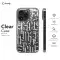 Gothic Letters Monochrome Scratched Phone Case iPhone Samsung Cover Pixel 1285 - Image 7
