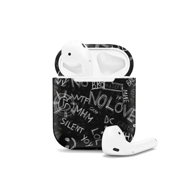 Gothic Quote AirPods Case AirPods Pro AirPods Pro 2 AirPods 3 AirPods 2 Glossy 1500