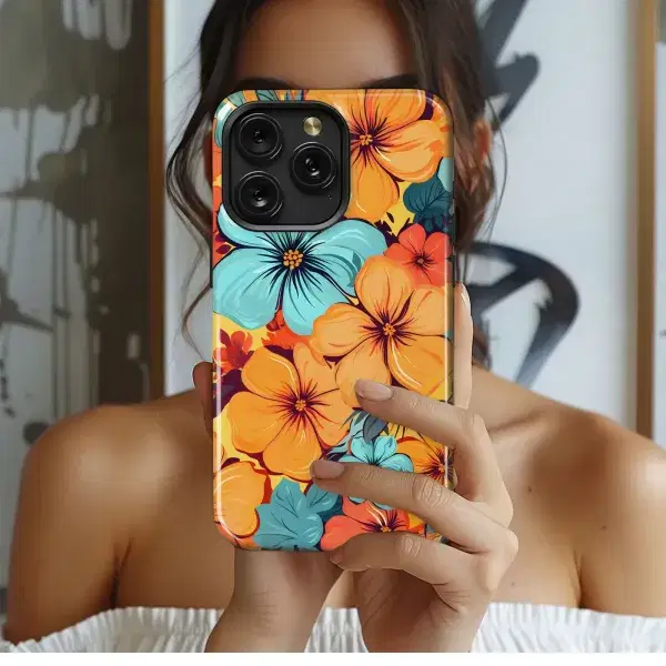 Gothic Roses & Skulls
 Phone Case iPhone Samsung Cover Pixel 5521 - Image 1