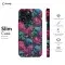 Gothic Skull Head Flower Phone Case iPhone Samsung Cover Pixel 1432 - Image 6