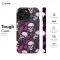 Gothic Skull Head Flower Phone Case iPhone Samsung Cover Pixel 1433 - Image 5