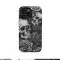Gothic Skull Phone Case Rose Cover - Image 7
