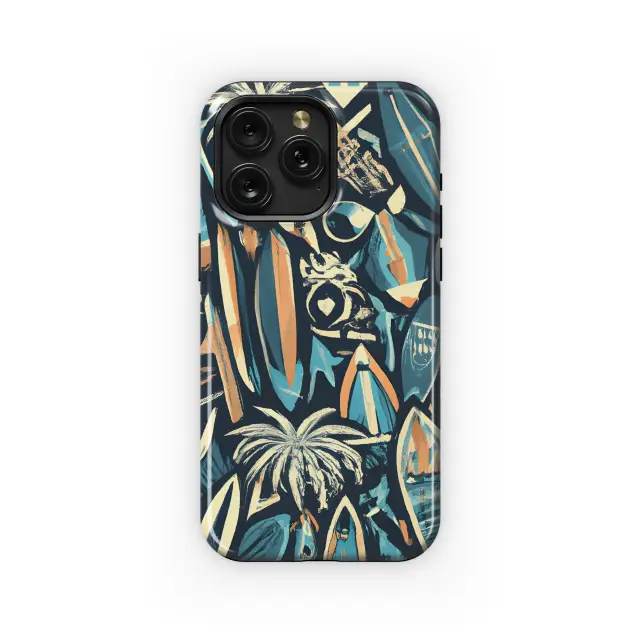 Graffiti Tropical Phone Case iPhone Samsung Cover Pixel 3576