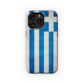 Greek Flag Stripes
 Phone Case iPhone Samsung Cover Pixel 5744 - Image 1