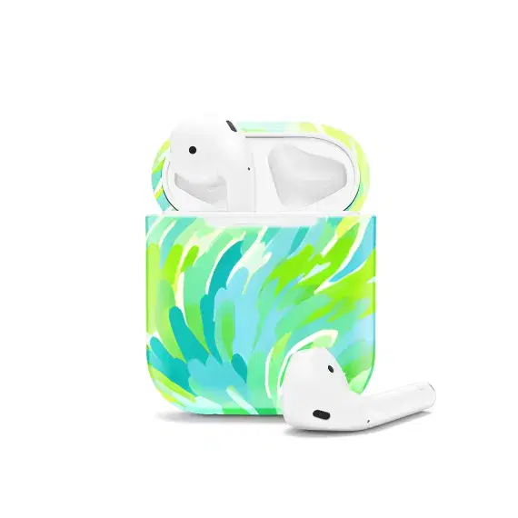 Green and Yellow Limeaid Preppy AirPods Case AirPods Pro AirPods Pro 2 AirPods 3 AirPods 2 Glossy 1363 - Image 1